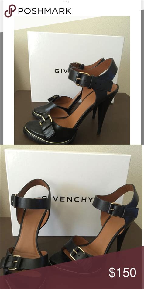 gold givenchy pumps|Givenchy sandals size chart.